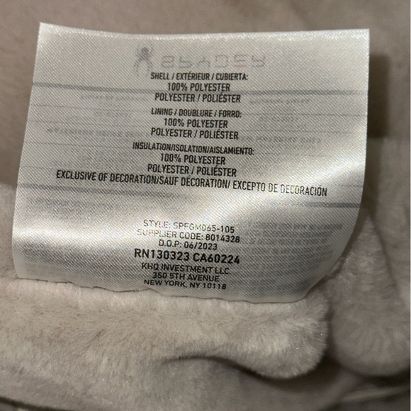 NWT Spyder Puffer Coat “Moonbeam” - Picture 8 of 8